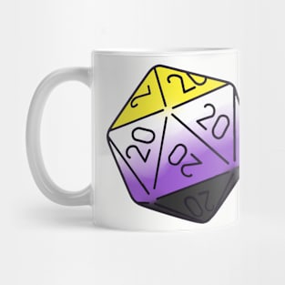 nonbinary d20 Mug